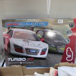 A Micro Scalextric Turbo GT Audi R8 set.