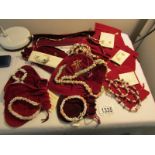 A quantity of Isle of Wight pearl necklaces, bracelets, earrings etc.