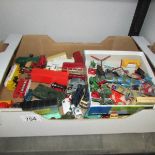 A quantity of boxed and unboxed die cast and plastic including Yesteryear, Budgie etc.