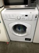 A Hotpoint Aquarius 9kg load washing machine