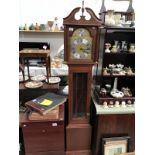 A modern long case clock