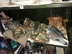 A quantity of duck shooting equipment/accessories including decoys,