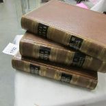 3 volumes 'The Devotional Family Bible' by the Reverend Matthew Henry.