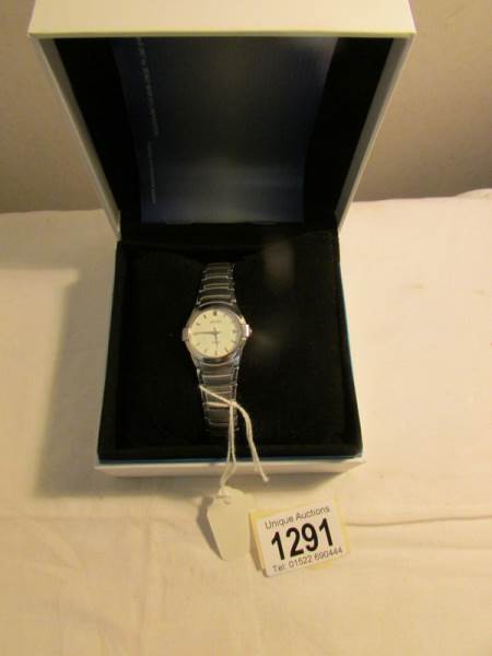 A boxed Seiko ladies wrist watch,