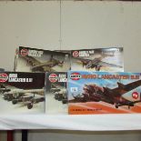 12 Airfix model aircraft kits.