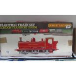 A Hornby R690 London Transport goods electric train set.