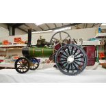 A compressed air model traction engine 'Royal Chester'.