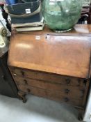 A veneered bureau