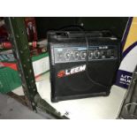 A Leem practice amplifier