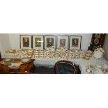 Approximately 130 pieces of Royal Albert Old Country Roses tea and dinner ware.