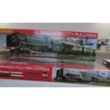 A Hornby '00' gauge R1177 Gloucester City Pullman train set and an R1169 Tornado Pullman Express