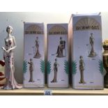 3 Broadway Belles figurines