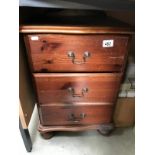 A 3 drawer chest