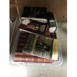 A box of historical books