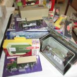 A quantity of boxed diecast including Lledo, Trackside, Corgi, Gilbow Raiway collection etc.