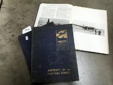 3 volumes of 'Aircraft of the fighting powers'