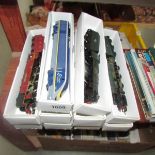 10 x '00' gauge locomotives, some with tenders.