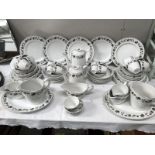 A large quantity of Meakin 1970's 'Springwood' tea and dinnerware