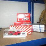 5 assorted German boxed model vehicles - 3 Orenstein & Koppel diggers (MH 5 PMS, RH9 & F 156 A),