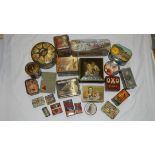 20 assorted tins