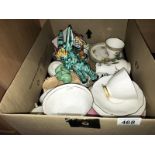 A quantity of assorted china and teaware including Royal Worcester, Royal Standard, Paragon, etc.