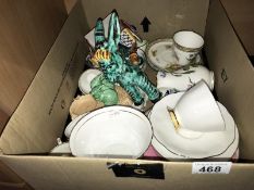 A quantity of assorted china and teaware including Royal Worcester, Royal Standard, Paragon, etc.