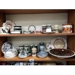 45 pieces of Jersey pottery kitchenalia