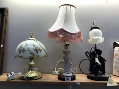 3 table lamps