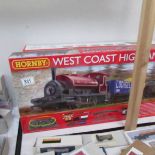 2 Hornby '00' train sets, R1157 and R1139 (West Coast Highlander and Blue Rapier).