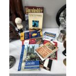 11 assorted Lincoln and Lincolnshire history books including 'Heroes of bomber command