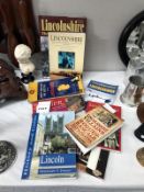 11 assorted Lincoln and Lincolnshire history books including 'Heroes of bomber command