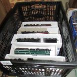 10 Hornby/Triang '00' gauge locomotives and tenders.