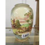 A Royal Doulton Rustic England vase.