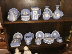 A quantity of Wedgwood Jasper ware.