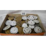 A large quantity of watch movements for spares or repair, approximately 30 in total.