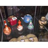 6 items of oriental porcelain.