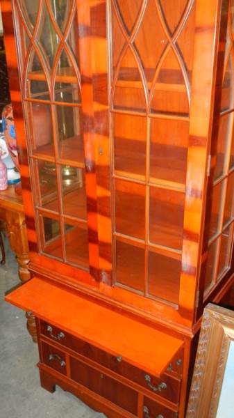 An astragal glazed cabinet. - Image 2 of 2