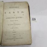 History of the Earth and Animated Nature volume 1 by Oliver Goldsmith, 1809.