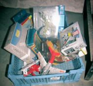 A box of model aircraft.