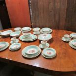 Approximately 40 pieces of Johnson's tea and dinner ware.