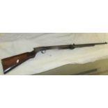 B.S.A air rifle No.58745, in good working order for age.