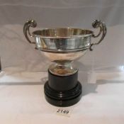 A Walker and Hall silver bowl inscribed 328 (U) B N W.R.A.C (T.A), Inter Company Netball Trophy.