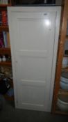 A painted kitchen cupboard