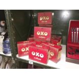 11 old OXO cube tins (17 x 14 x 7cm)