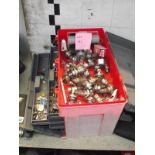 A toolbox with drawers full of automotive bulbs