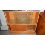 A vintage display cabinet