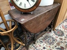 A drop leaf table