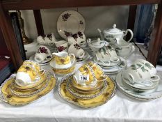 A 14 piece Noritake teaset,