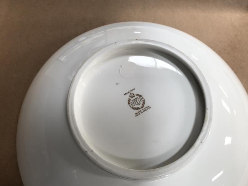 A large Minton bowl - Image 2 of 2