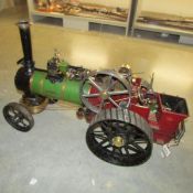 A compressed air model traction engine of Wm.